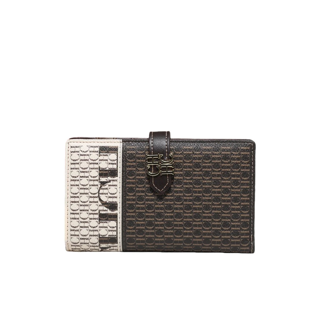 CH Women's Coin Purse Wallet Daily Commuting Fashion Clip Women's Organiser Wallet Superior Sense Long Large Capacity Card