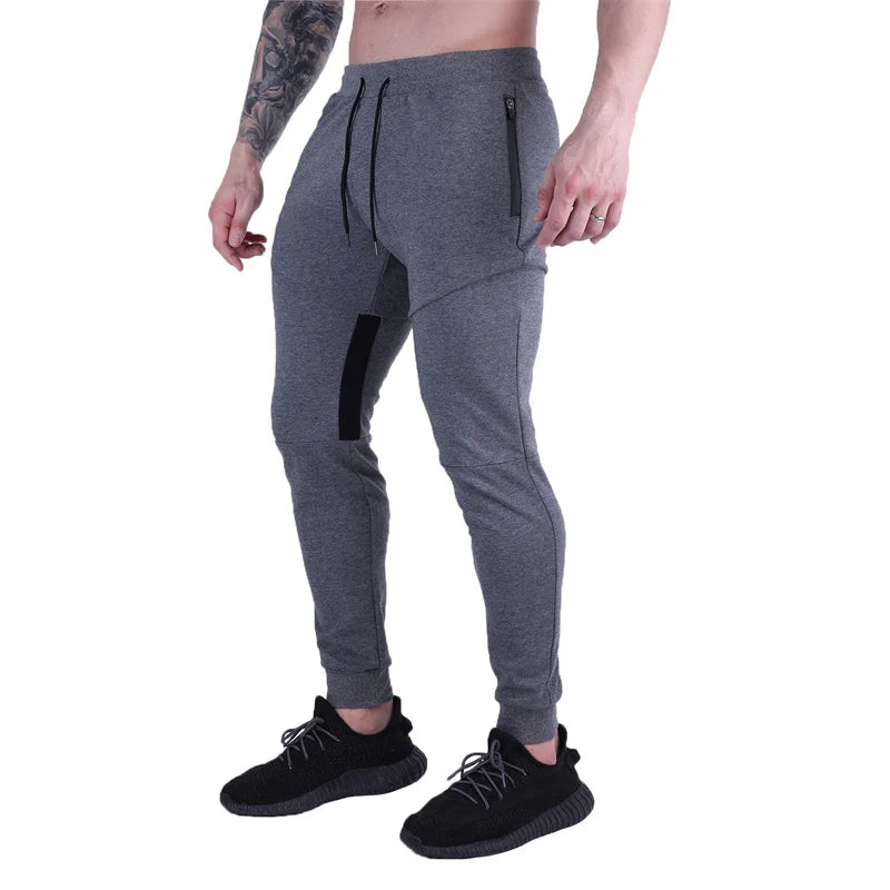 New Jogging Pants Men Sport Sweatpants Running Pants Pants Men Joggers Cotton Trackpants Slim Fit Pants Bodybuilding Trouser