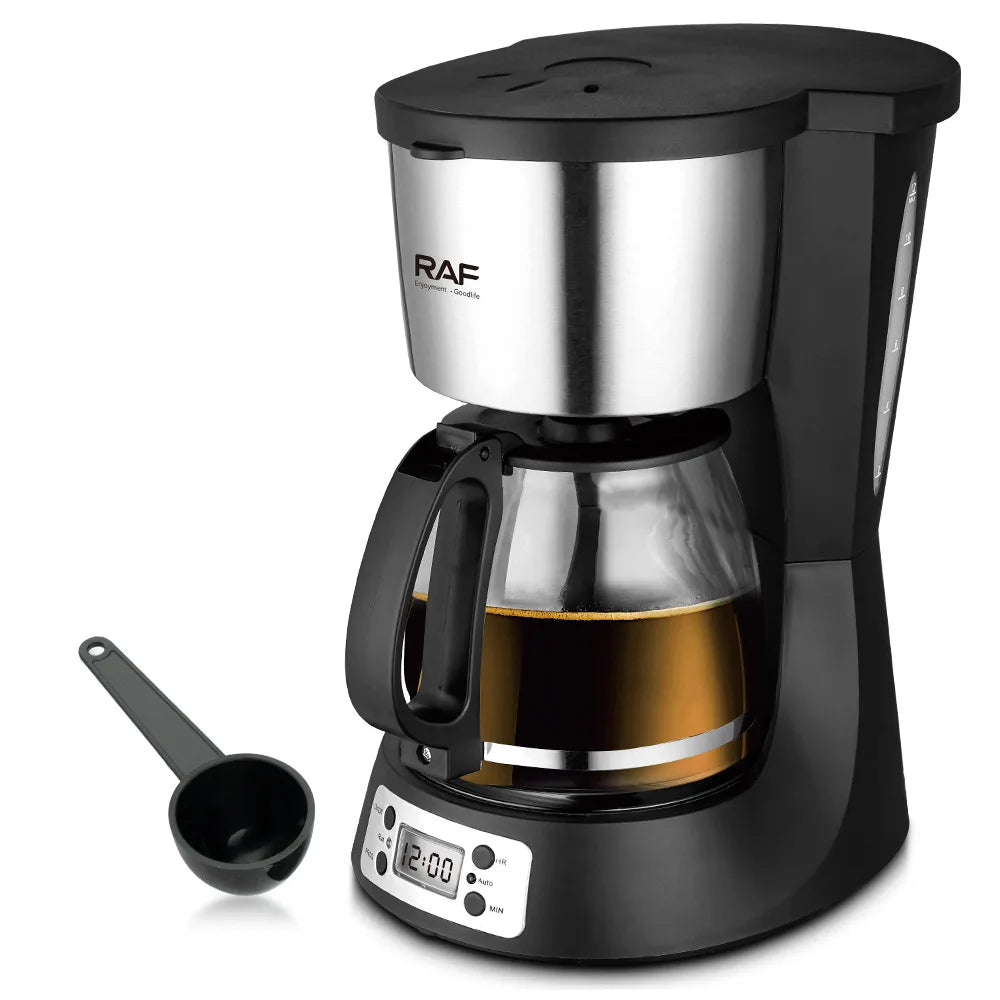 RAFDrip Coffee Maker Home Automatic Small Coffee Machine Office Bedroom Moka Pot
