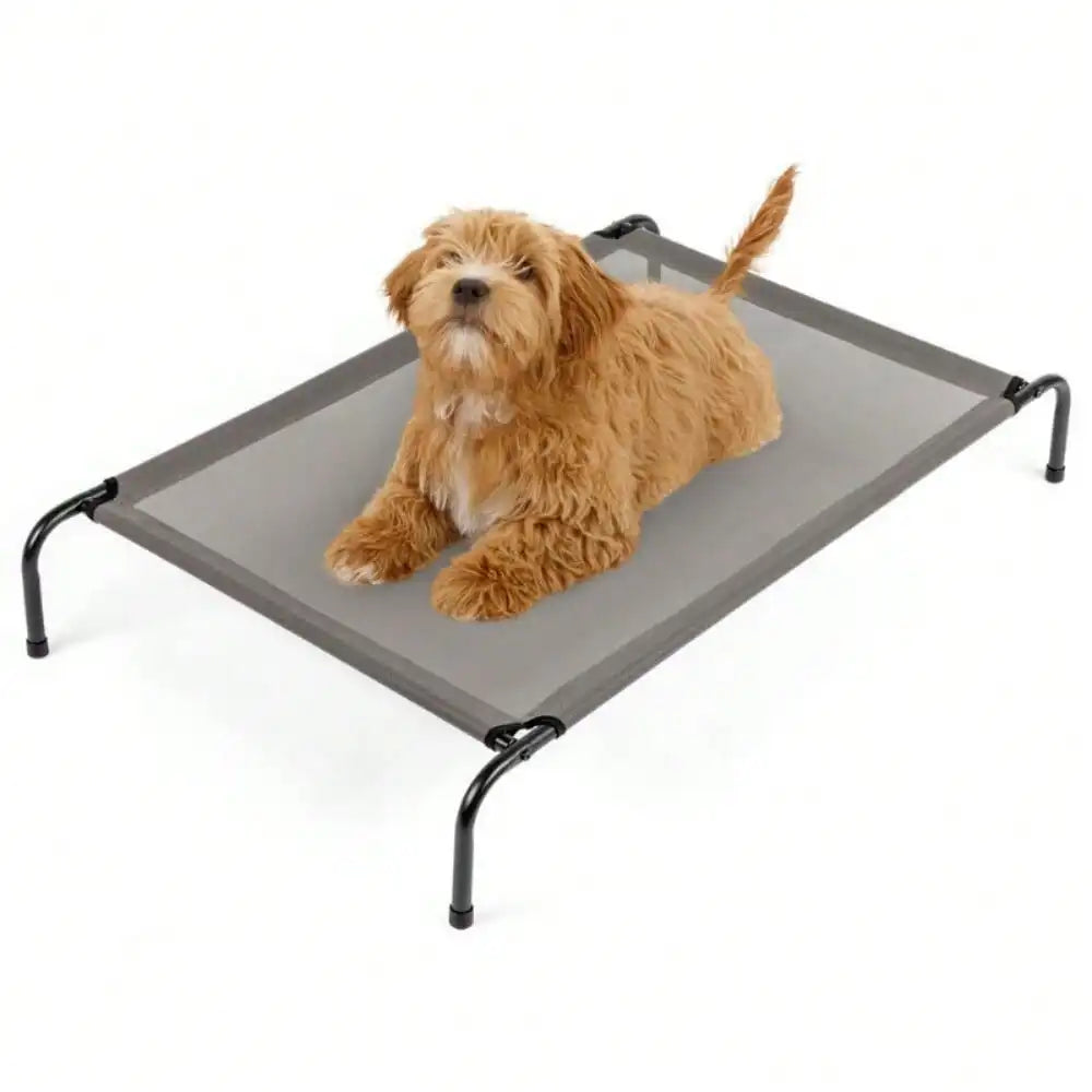 43" Elevated Dog Bed Pet Cat Raised Sleeping Cot Hammock Indoor&Outdoor