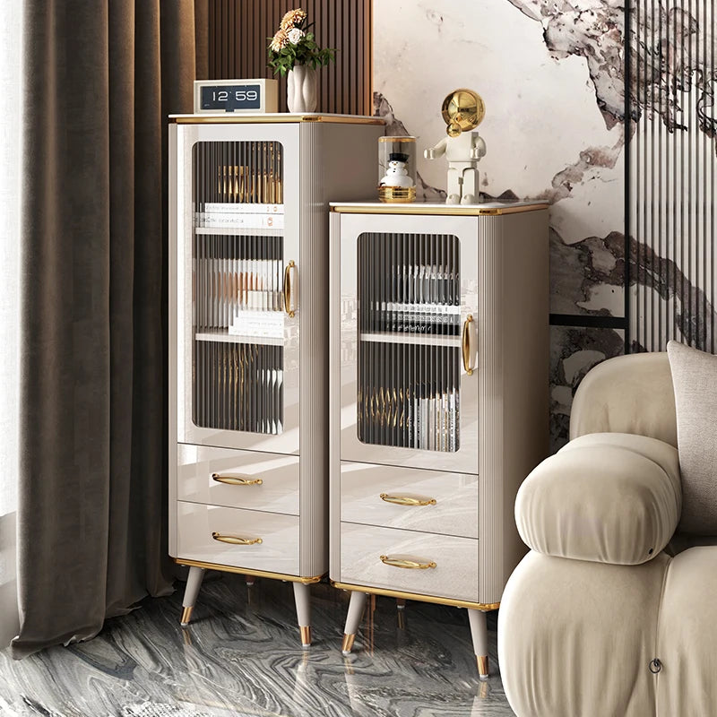 Drawer Storage Living Room Cabinets Luxury Italian Glamour Display Cabinet Trendy Aesthetic Mueble Aparador Home Furniture