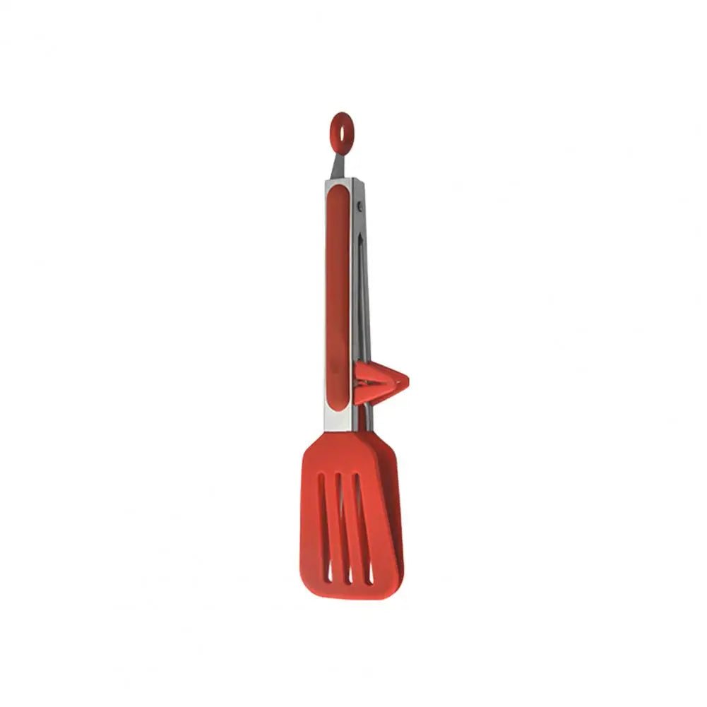 Non-stick Pan Tong Stainless Steel Food Tongs with Silicone Tip for Bbq Baking Non Stick Kitchen Clamp for Cooking Fish Steak