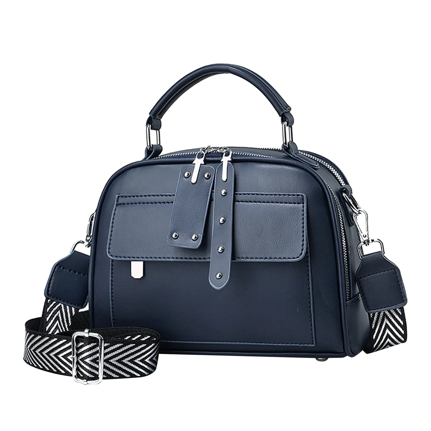 Retro Women's Handbag Crossbody Bags 2024 Korean Fashion Handbag Vintage Women's Shoulder Bag Mini Multi-function Pu Leather Bag
