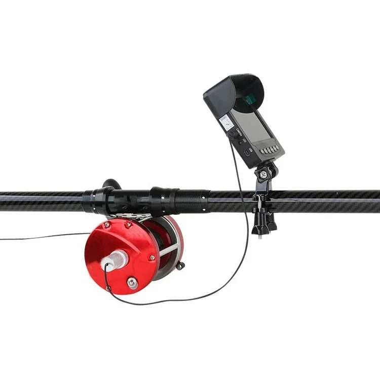 4.5m fishing metal reel rod camera set portable fish finder fish finder combo