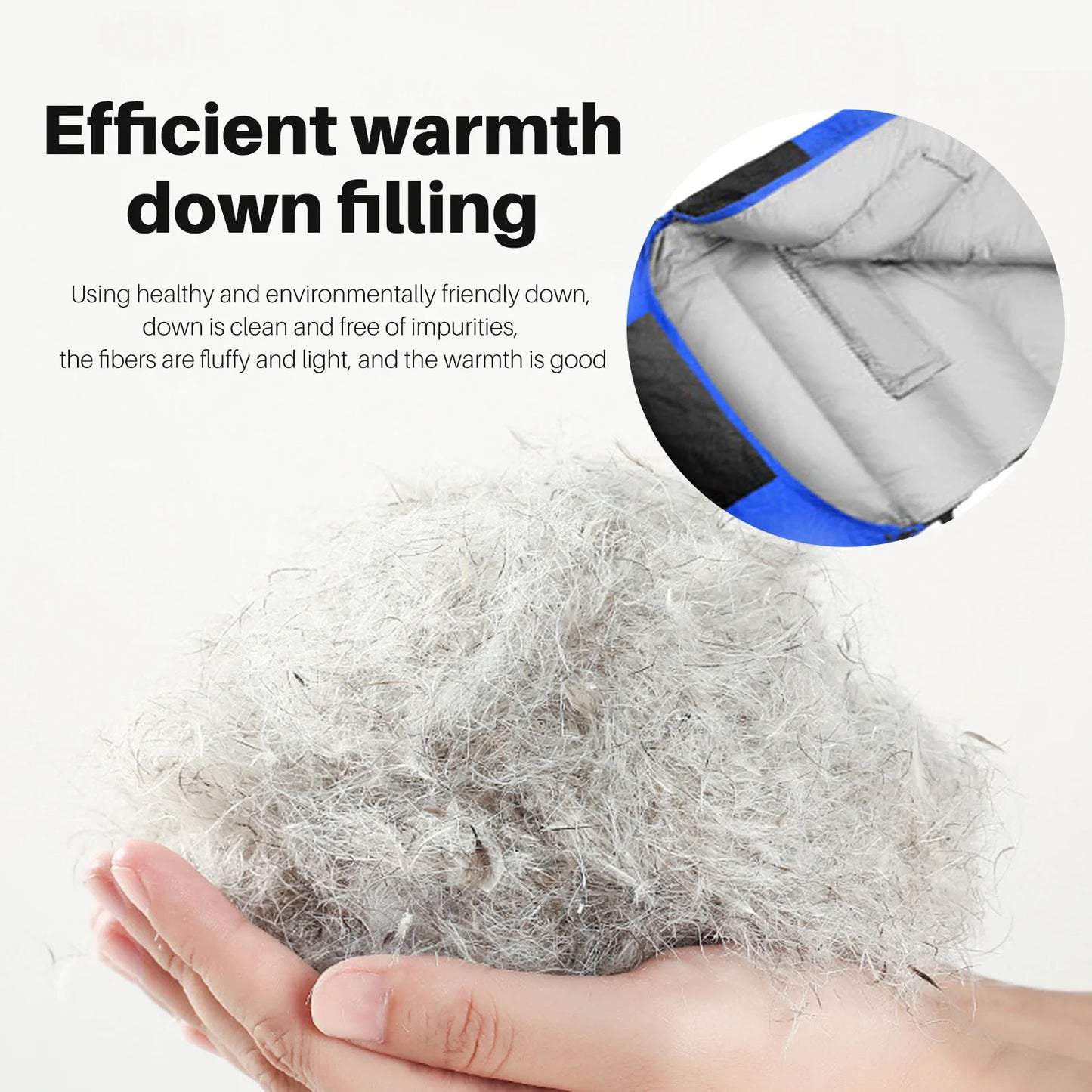 Sleeping Bag Camping 3-Season Sleeping Bags Water-proof Lightweight Sleeping Bag For Camping Hiking Backpacking Outdoor Gear