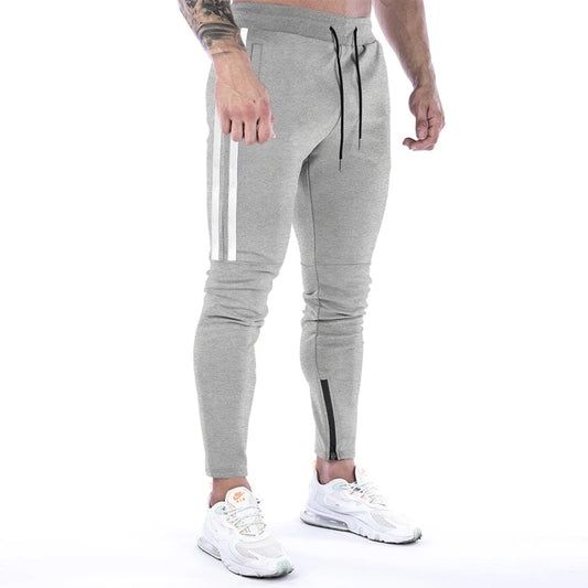 New Jogging Pants Men Sport Sweatpants Running Pants Pants Men Joggers Cotton Trackpants Slim Fit Pants Bodybuilding Trouser