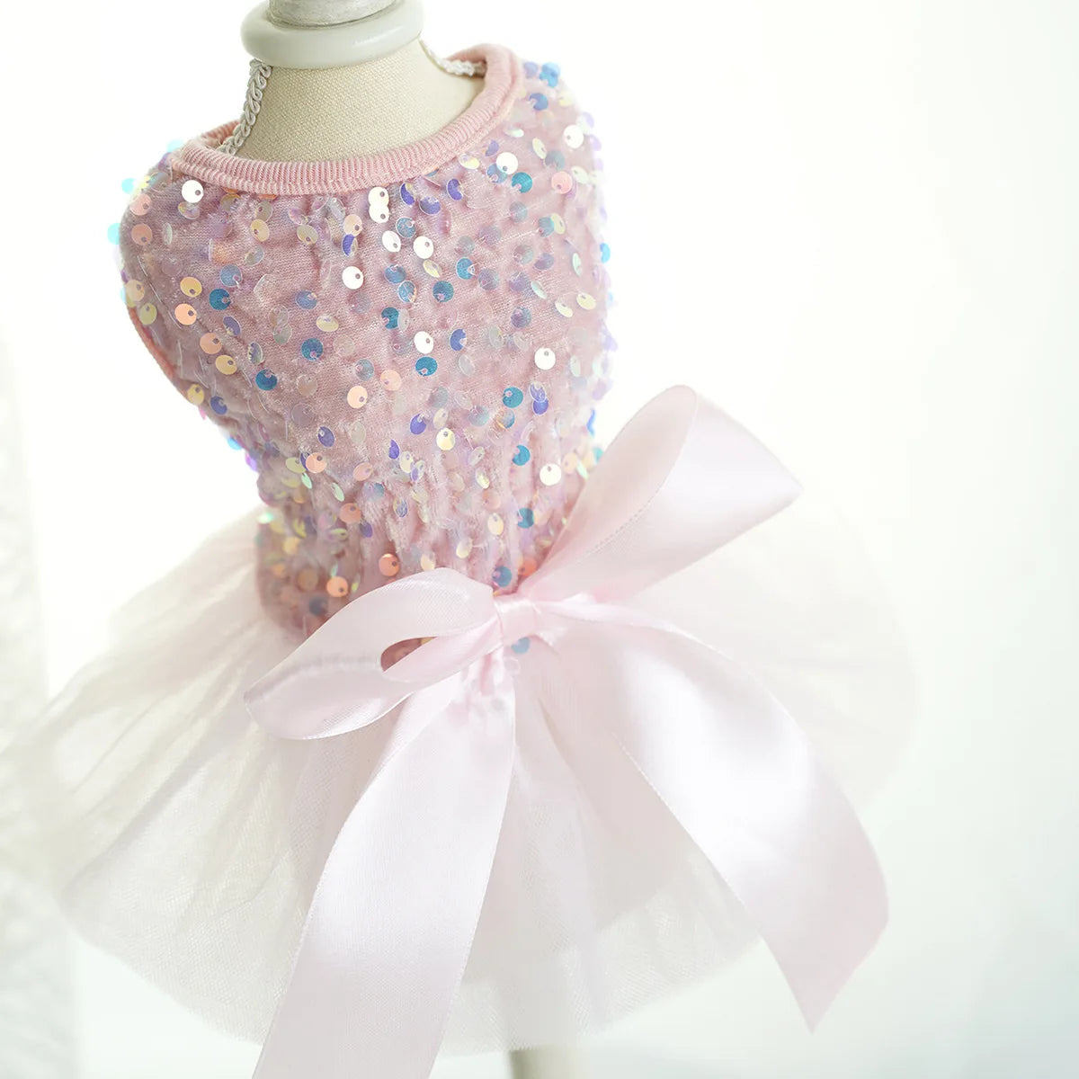 Ins New Style Sexy Dog Wedding Dress Pet Skirt Cats Dress Clothes Sequin Pet Supplies Pet Apparel Wedding Grenadine Dress Ropa