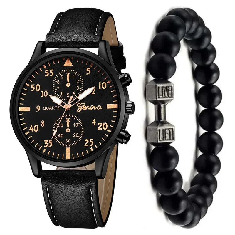VIP 4/2/1pcs Watches Set for Men Reloj Hombre Men Quartz Wristwatches Montre Homme Business Luxury Casual Clock Watch（no Box）