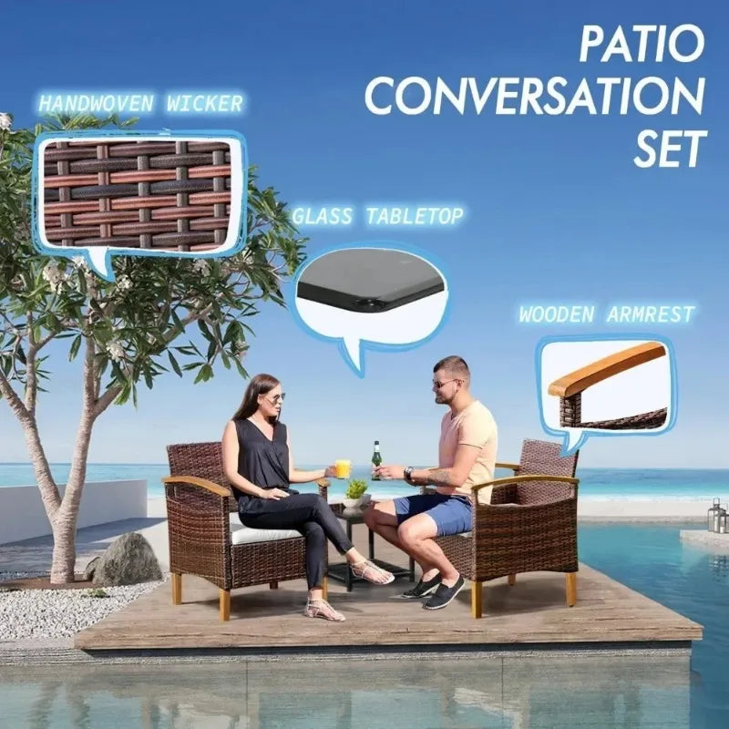 Outdoor Courtyard Furniture Set, Outdoor,  Small Bar Table and Chair