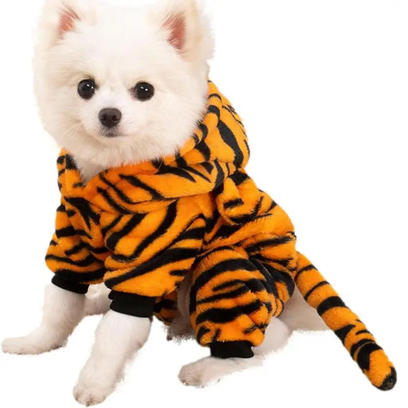 Animal Costumes For Dogs Cats Dress-Up Pet Clothes Cosplay Tiger Halloween Party Cosplay Costumes For Dogs Cosplay Costumes