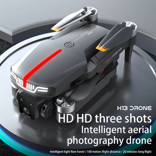 2024 Drones H13 Rc Dron Brushless Drone Drone with 4K Camera Hd Optical Flow Aerial Fpv Wifi Quadcopter Airplane Helicopter Toy