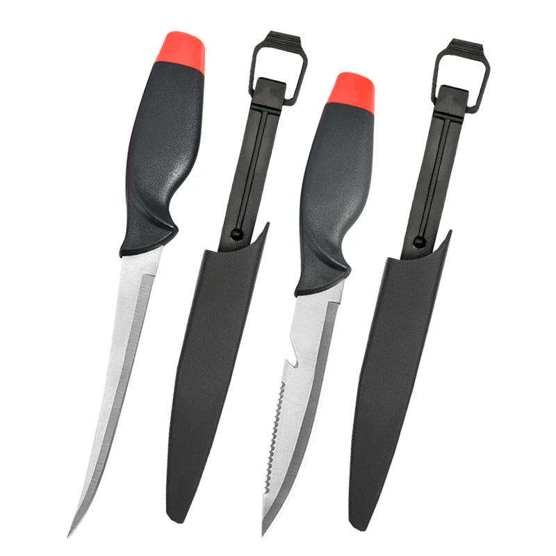 Stainless Steel Multifunctional Fishing Knife Fish Killing Knives Fish Planing Knife Kitchen Sharp Meat Cleaver Fruit Knife