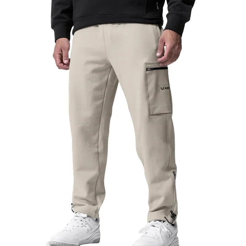 Men Cotton Gym Pants Sport Running Jogging Sweatpants Joggers Casual Trousers Training Bodybuilding Workout Fitness Track Pants