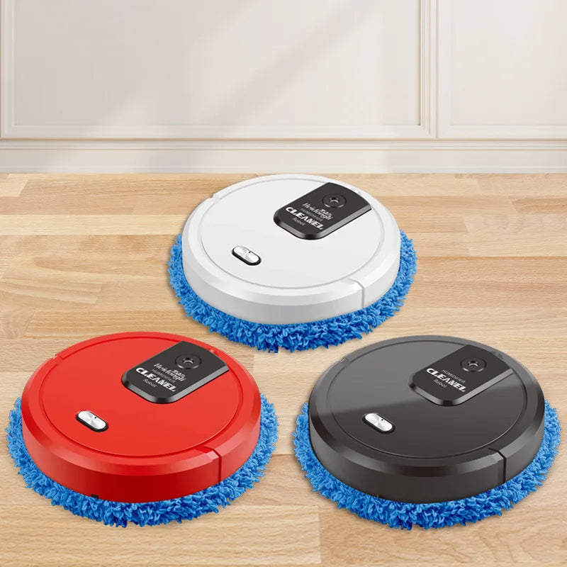 2024 New 3 IN 1 Robot Vacuum Cleaner Sweep and Wet Mopping Floors&Carpet Run Wireless Floor Machine USB Reharge Sweeping Robot