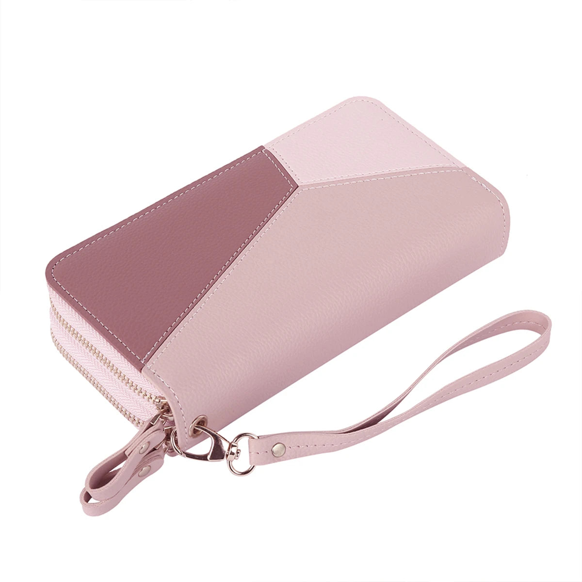 Women Fashion Short Wallet Ladies Leather Wallet Card Holder Foldable Portable Lady Coin Purse Multi-functional Bank Card Holder