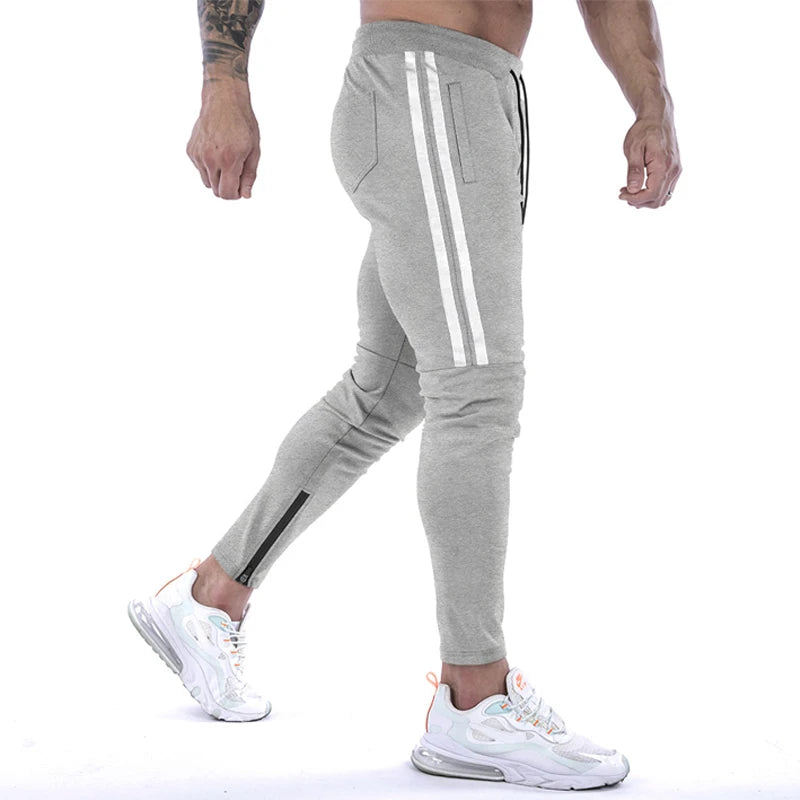 New Jogging Pants Men Sport Sweatpants Running Pants Pants Men Joggers Cotton Trackpants Slim Fit Pants Bodybuilding Trouser