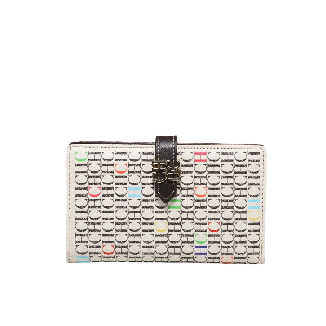 CH Women's Coin Purse Wallet Daily Commuting Fashion Clip Women's Organiser Wallet Superior Sense Long Large Capacity Card