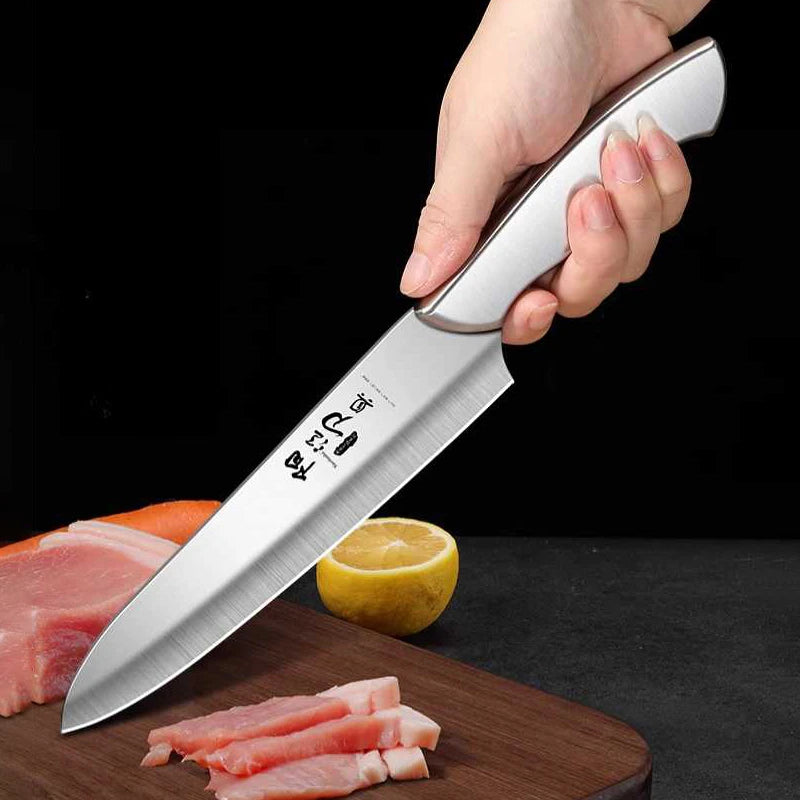 New steel handle Chef's knife, Sushi non-stick salmon knife Sharp multi-purpose fruit knife for home kitchen,kitchen accessories