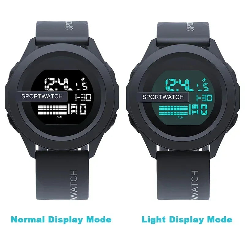 Sport Watch for Man Digital Wristwatch Stopwatch Luminous Date Week Waterproof Men's Clock Electronic Watch Relogio New