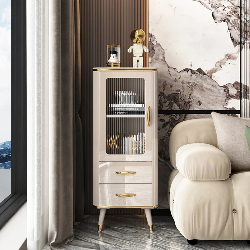 Drawer Storage Living Room Cabinets Luxury Italian Glamour Display Cabinet Trendy Aesthetic Mueble Aparador Home Furniture