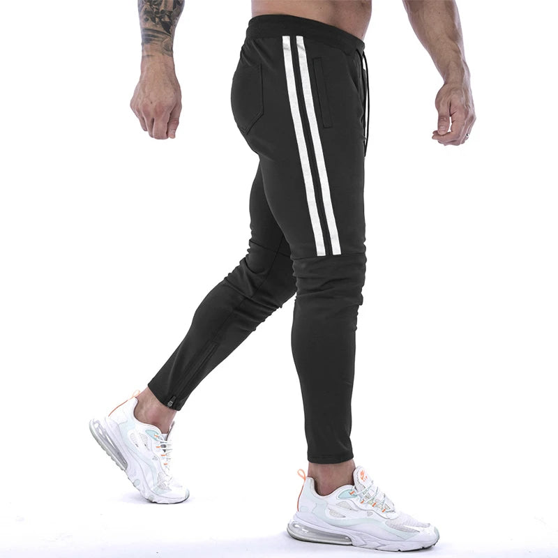 New Jogging Pants Men Sport Sweatpants Running Pants Pants Men Joggers Cotton Trackpants Slim Fit Pants Bodybuilding Trouser