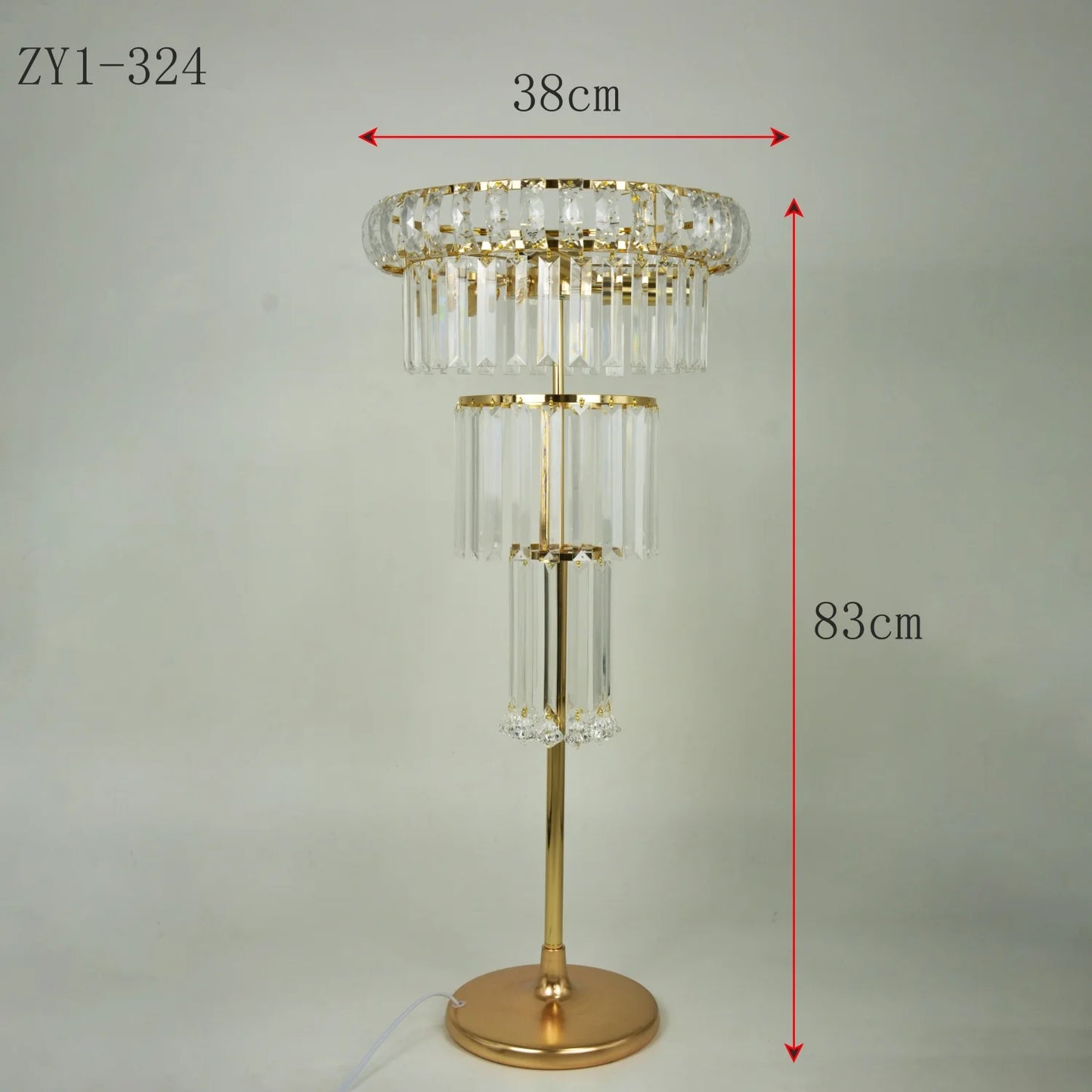4/5/10 Pcs Gold Crystal Flowe Vase Wedding Decoration Table Centerpieces Candelabra Birthday Party Flower Vase Holder Home Decor