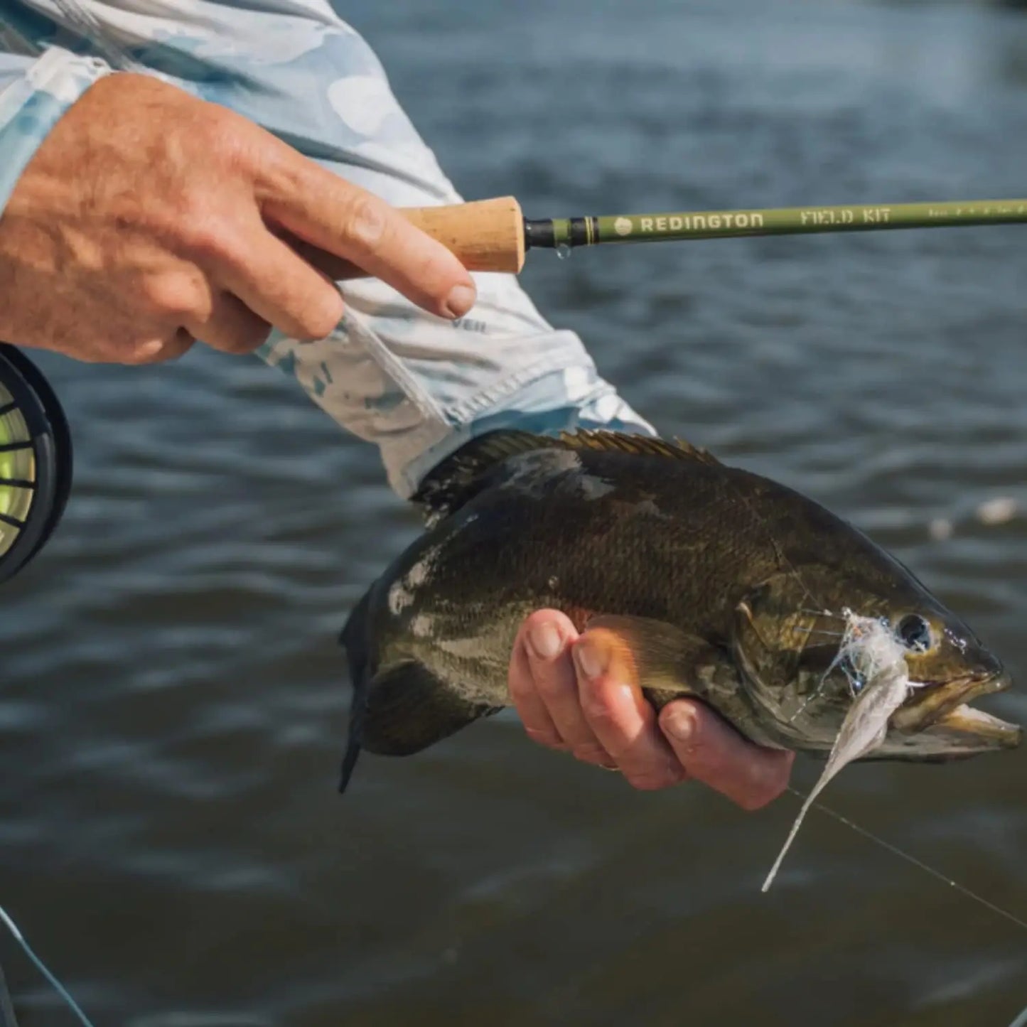 Fly Fishing Field Kit, Fly Rod and Reel Combo Starter Kit, Fly Line and Carrying Case Included