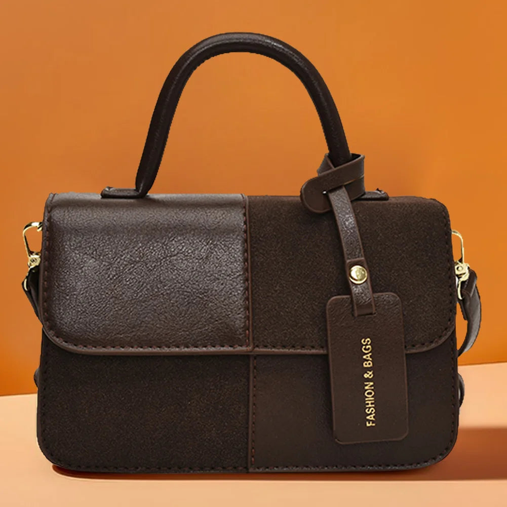 Shoulder Bag for Women Adjustable Strap Top Handle Purse PU Leather Trendy Handbag Satchel Purse Work Travel Bag