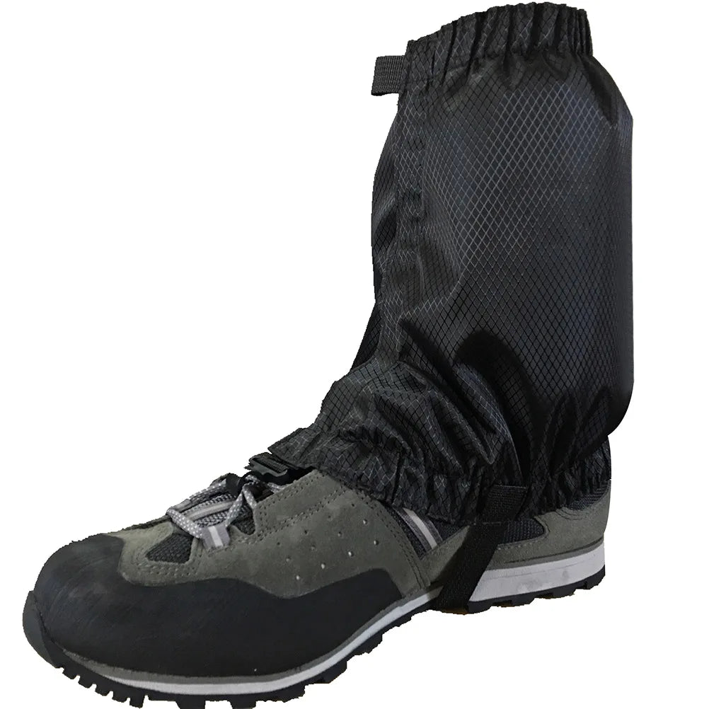 Snow Boots Leg Covers Waterproof Unisex Ankle Walking Legging Gaiter Climbing Camping Hiking Ski Covers Legs Protection