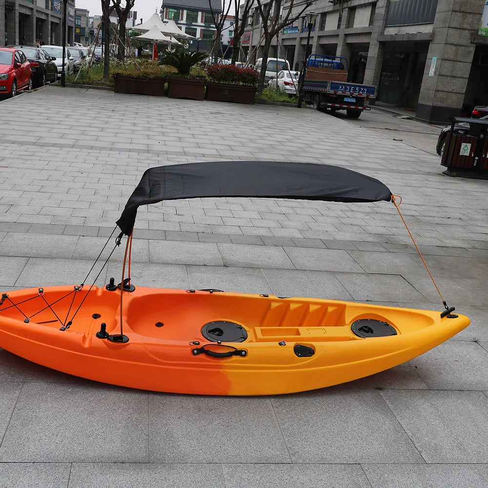 Universal Durable Single Kayak Canoe Personal Inflatable Kayakawning For Summer Dinghy Boat Camping Sun Shelter 125x110cm