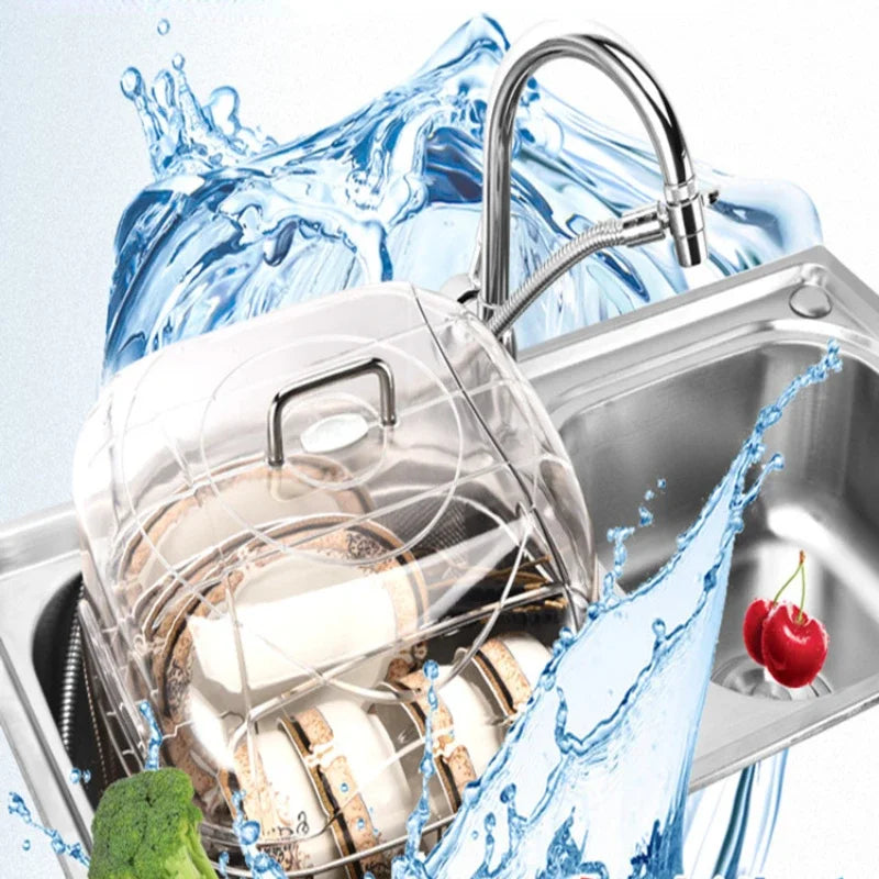 Simple Dishwasher Sink Lazy Dish Washing Washing Bowl and Chopsticks Cleaning Supplies Benchtop Dishwasher Lave Vaisselle