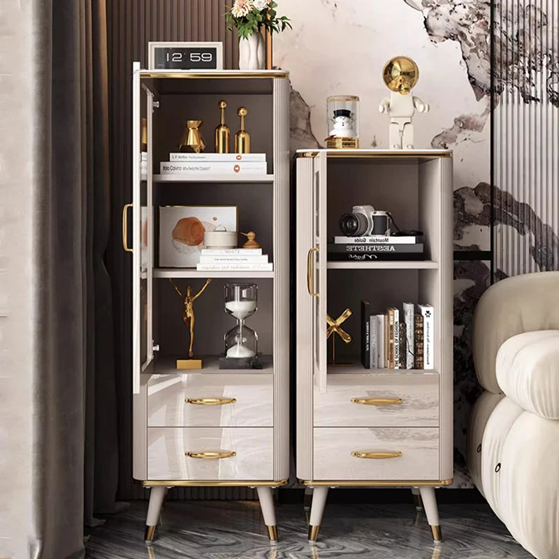 Drawer Storage Living Room Cabinets Luxury Italian Glamour Display Cabinet Trendy Aesthetic Mueble Aparador Home Furniture