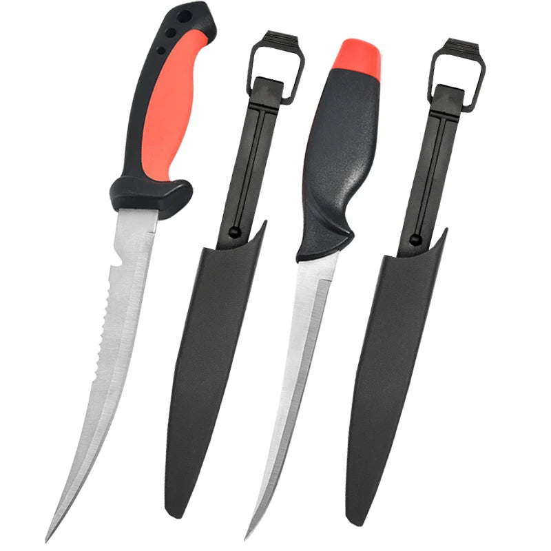 Stainless Steel Multifunctional Fishing Knife Fish Killing Knives Fish Planing Knife Kitchen Sharp Meat Cleaver Fruit Knife