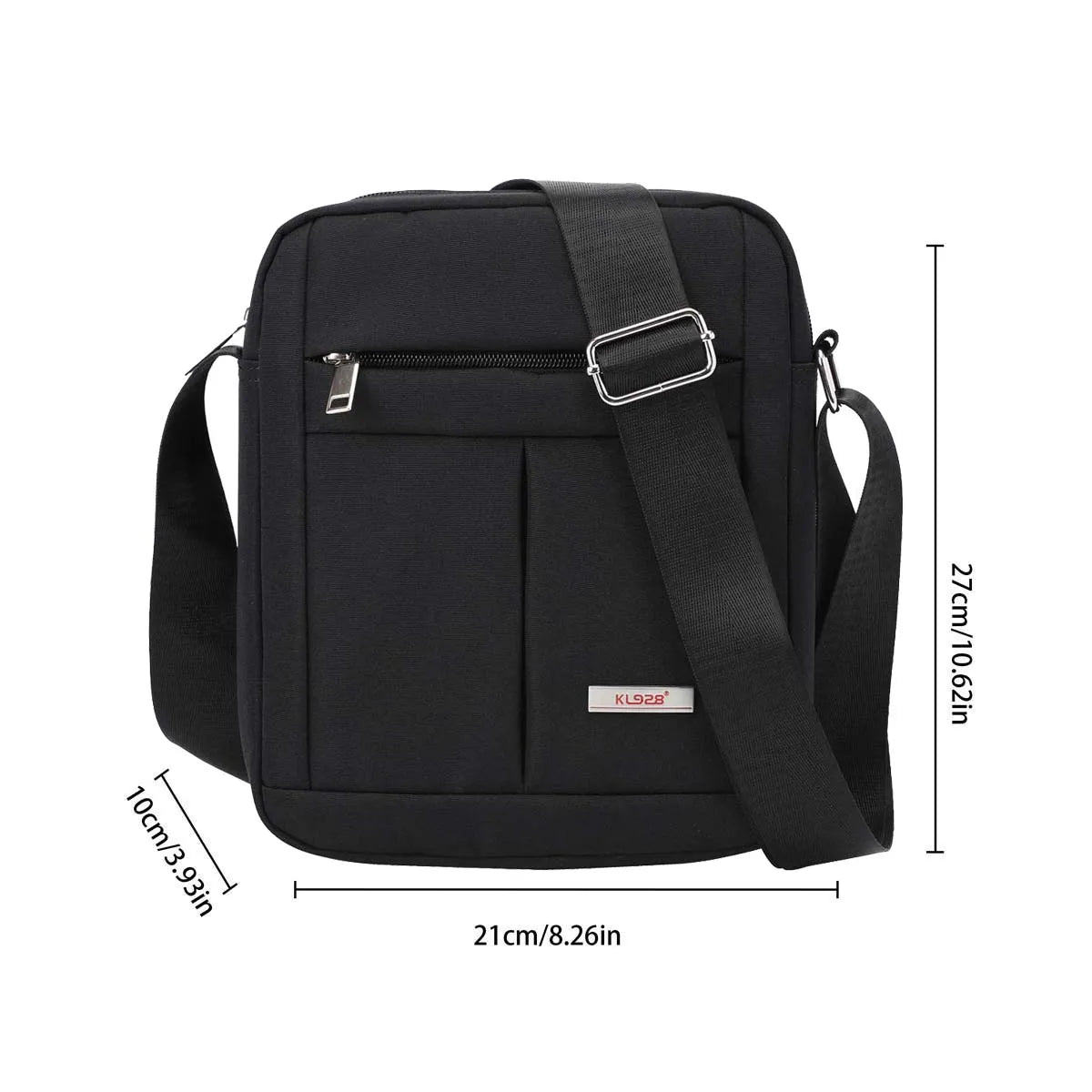 KL928 Men's Messenger Bag - Crossbody Shoulder Bags Travel Bag Man Purse Casual Sling Pack for Work Business