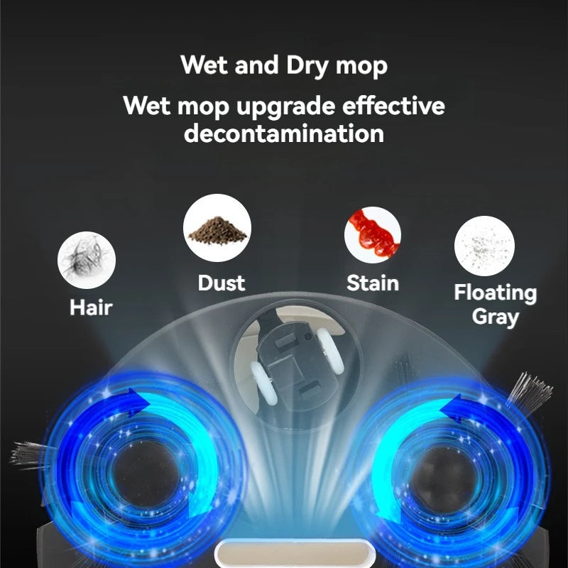 Mini Intelligent Sweeping Robot Suction Sweeper 3-in-1 Automatic Household Lazy Vacuum Cleaners Carpet Type Waxing Type Mopping