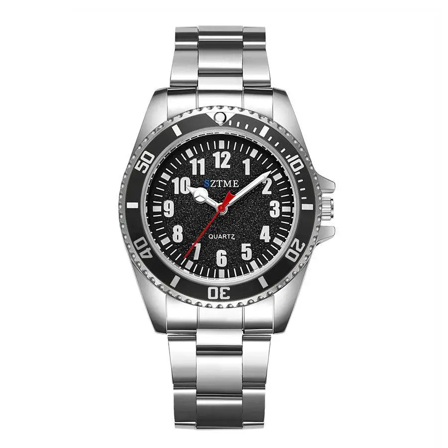 New e-commerce steel band men's watches men's watches business casual wristwatches trend fashion quartz watches live source
