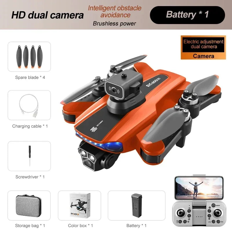 2024 RG600 Pro GPS Drone 8K Professional HD Dual Camera 5G Wifi Photography Brushless Foldable Quadcopter RC Distance Dron Toy