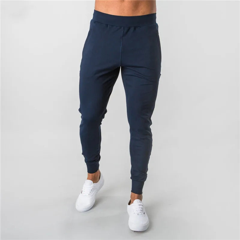 New Jogging Pants Men Sport Sweatpants Running Pants Pants Men Joggers Cotton Trackpants Slim Fit Pants Bodybuilding Trouser