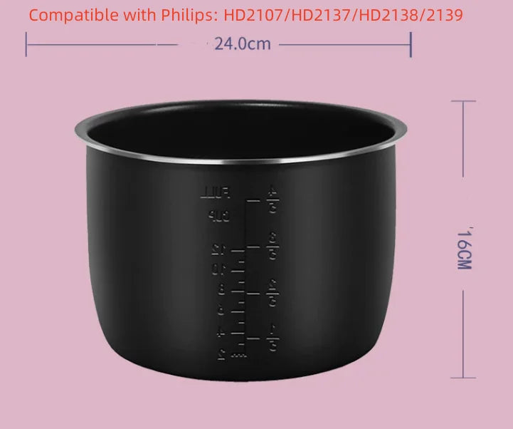 Suitable for electric pressure cooker 2L 3L 4L 5L 6L rice cooker non-stick liner
