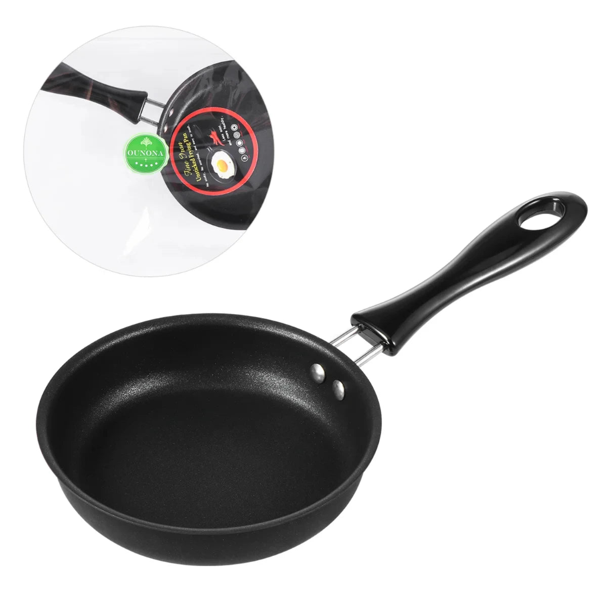 Egg Omelette Pancake Pots and Pans Nonstick Frying Pan Cooking Pan Saucepan Cookware  Fried Eggs Pancake Making ( 12CM )