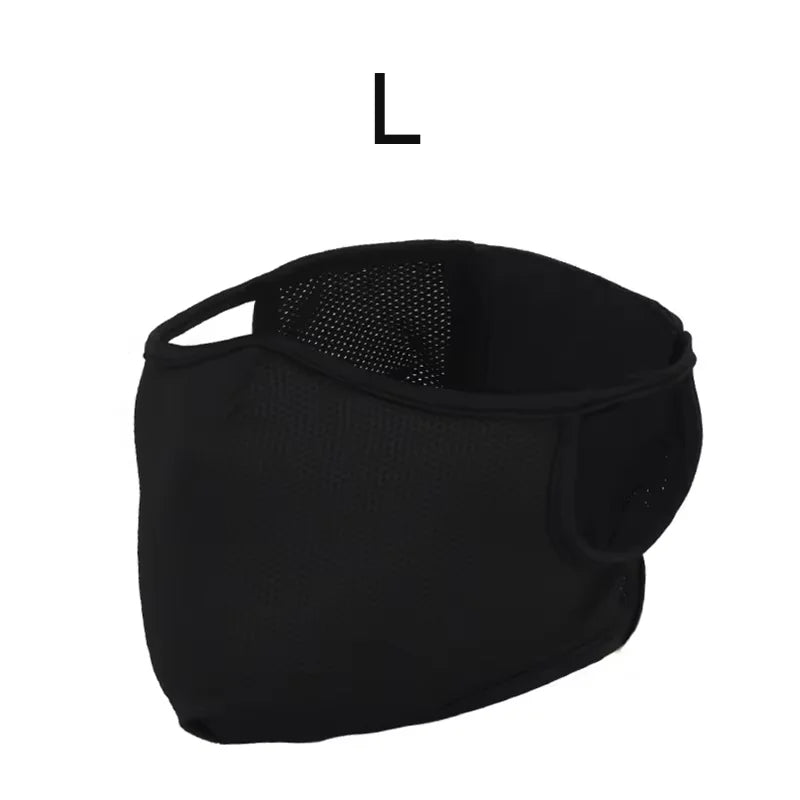 Hunting shooting mask, half face mask, equipped with silicone lining, for shooting CS war games, riding, mountaineering