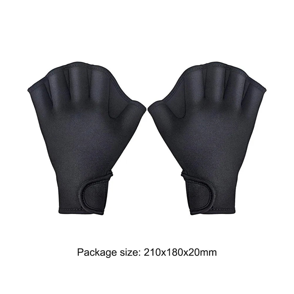 Silicone Swimming Fins Flipper Men Women Child Swim Pool Sport Professional Training Finger Hand Webbed Gloves Paddles Equipment