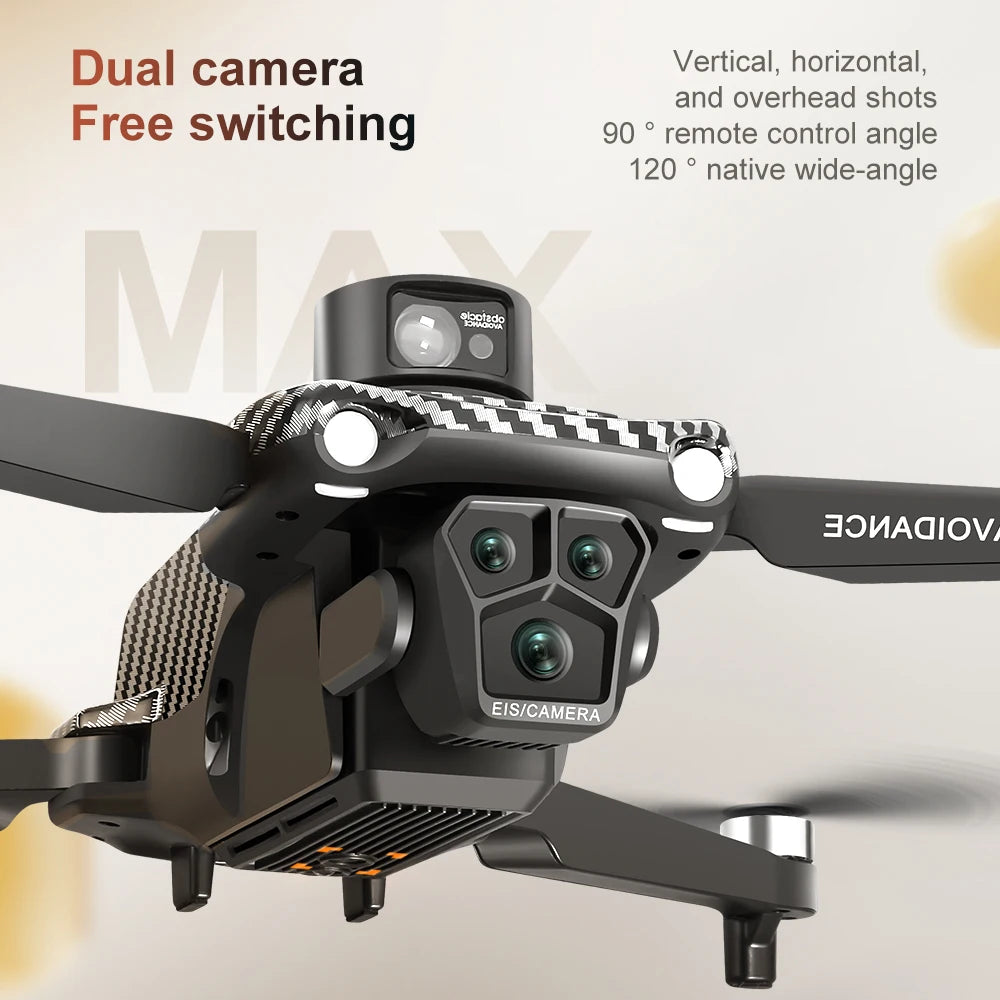 U198 Upgraded V198 5G GPS Foldab Drone 8K Professional High-definition Camera Laser Obstacle Avoidance Aerial Photography Drone