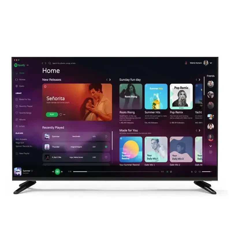 Factory Customize Android Hotel 32 42 Inch Television 4k Anti Blue Light Led Smart Tv