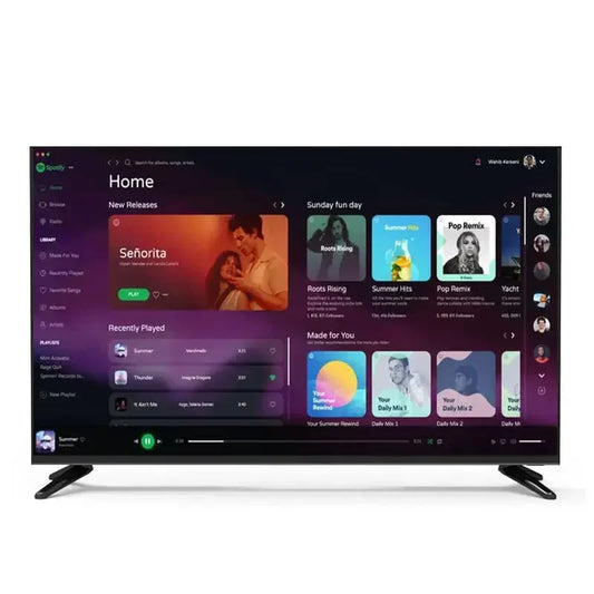 Factory Customize Android Hotel 32 42 Inch Television 4k Anti Blue Light Led Smart Tv
