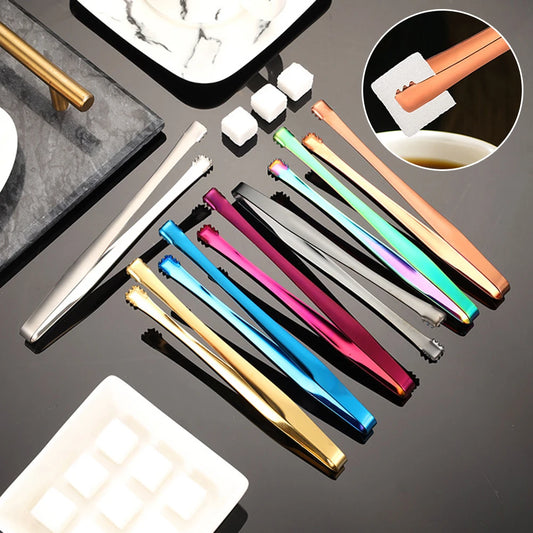 Long Handle Ice Tong Heat Resistant Kitchen Tongs For Party Buffets