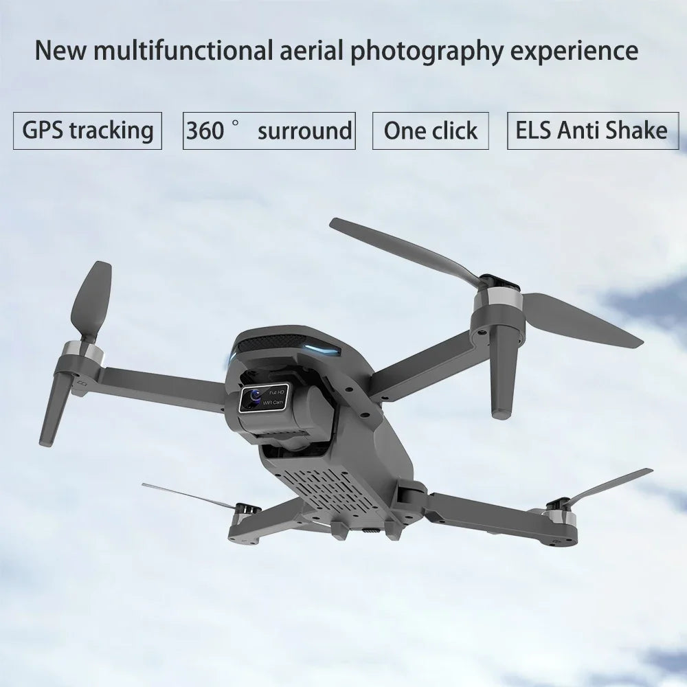 W6 smart GPS tracking drone long flight time Camera HD 4K Anti-Shake Gimbal GPS professional New AI chip 360 degree surround