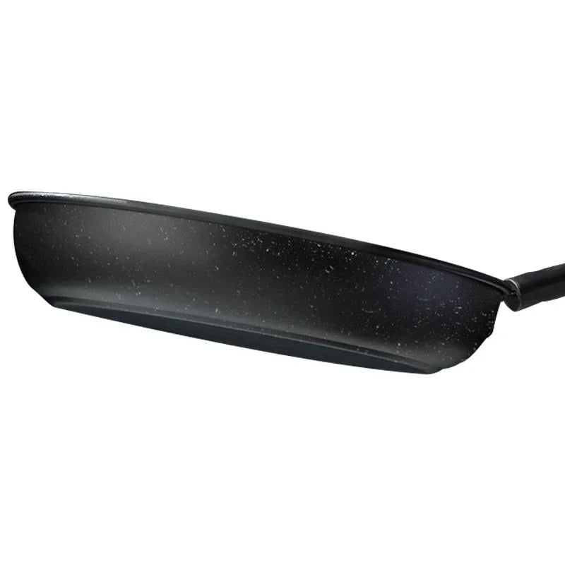Medical Stone Non-Stick Frying Pan, Household Pan, Non-Oil Smoke Pancake Pan, Fried Steak Gas Stove, Induction Cooker, Cookware