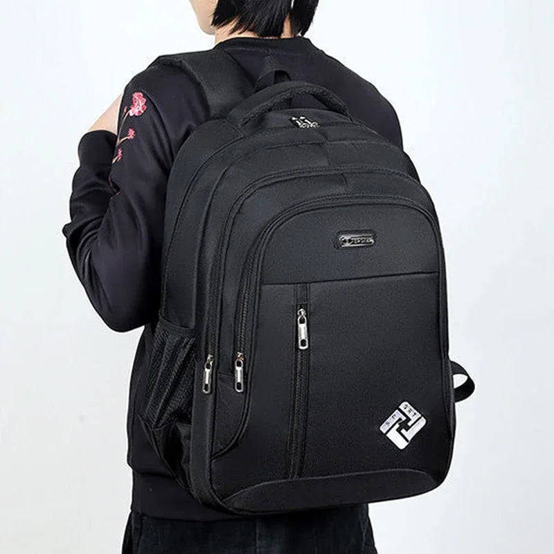 Backpack for Men 2024 New Multifunctional Business Notebook Backpack USB Charging Waterproof Film Men's Backbag Casual Bag bolsa