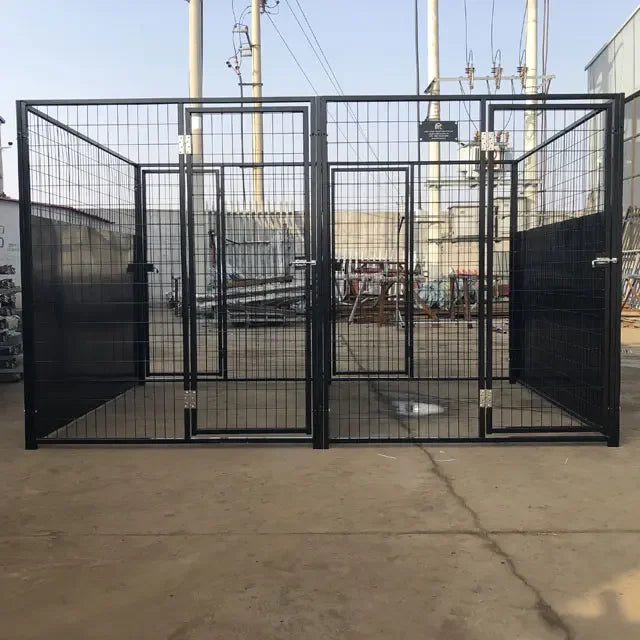 High Quality Large Dog Kennel Cage Steel Dog Kennel For Indoor And Outdoor Kennels
